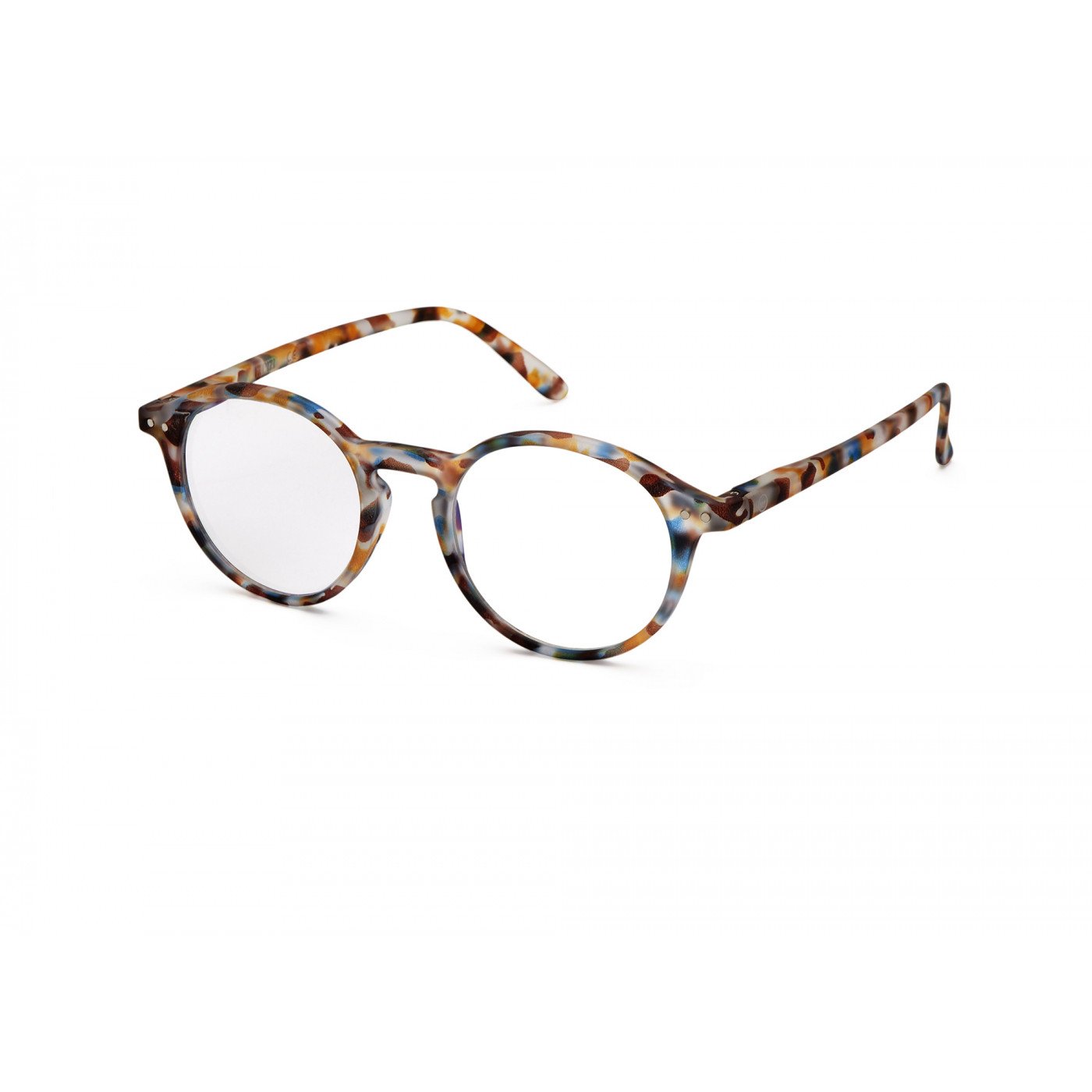 IZIPIZI #D Blue Tortoise Soft Screen Glasses