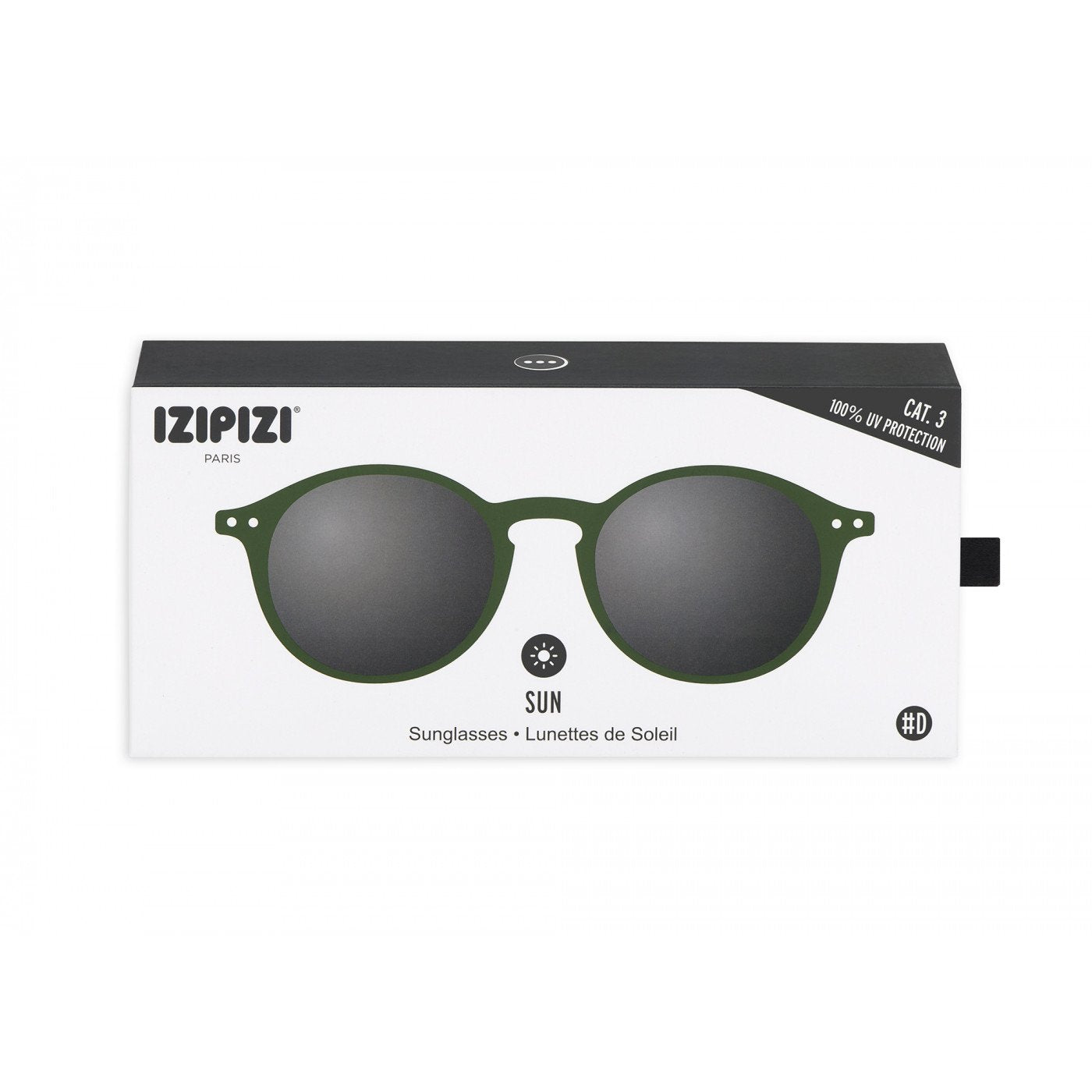 IZIPIZI LetmeSee #D Green Crystal Soft Grey Lenses +0.00 Sunglass