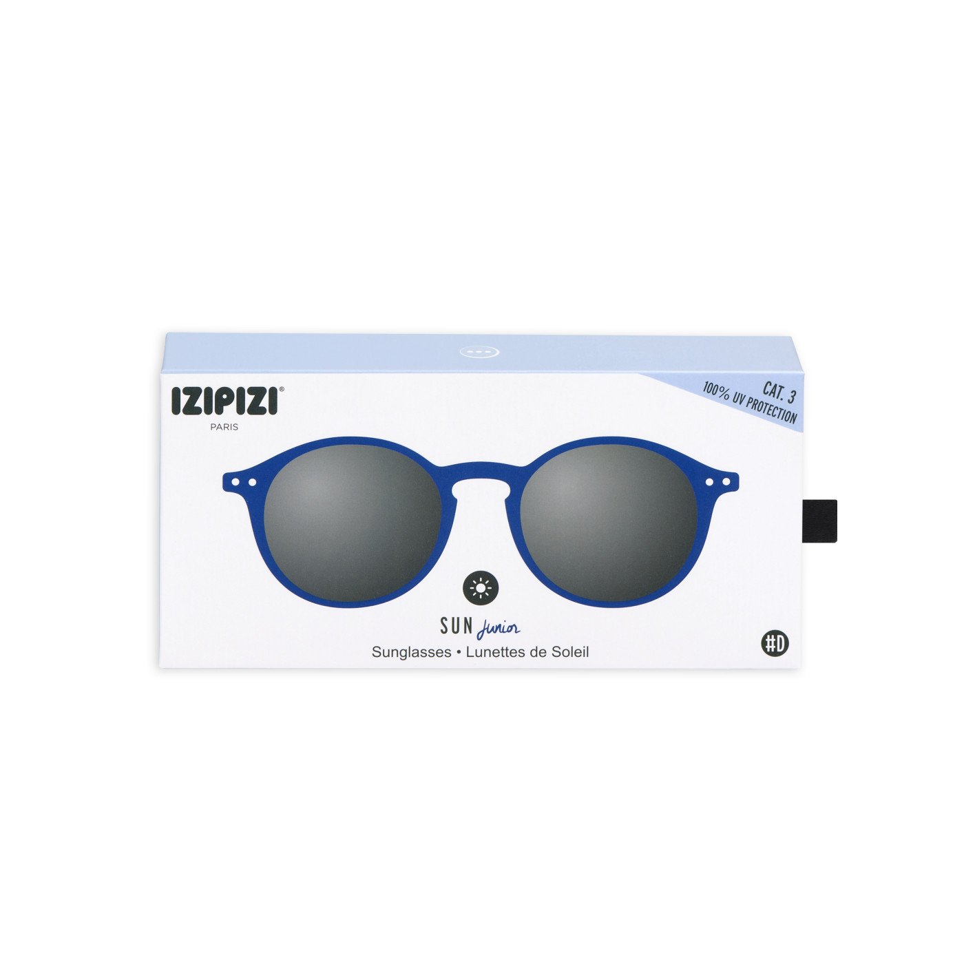 IZIPIZI Junior LetmeSee #D Navy Blue Soft Grey Lenses +0,00 Sunglass