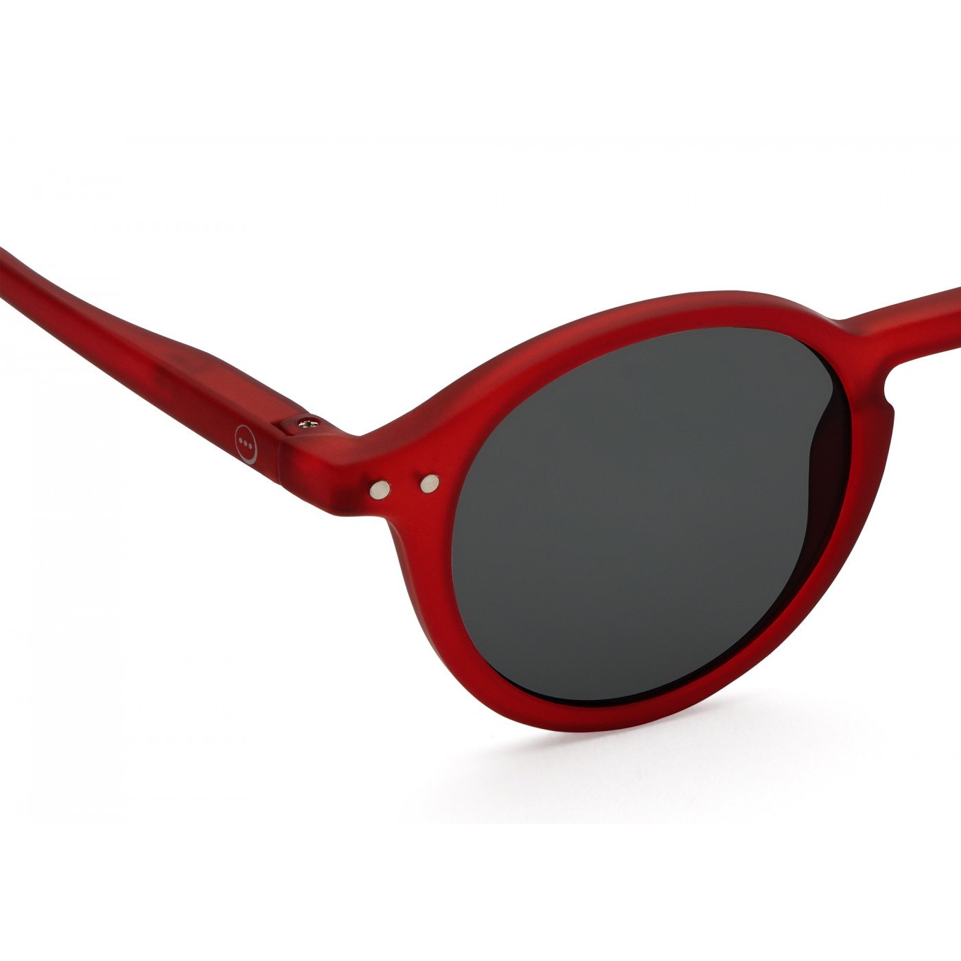 IZIPIZI Junior LetmeSee #D Red Crystal Soft Grey Lenses +0,00 Sunglass