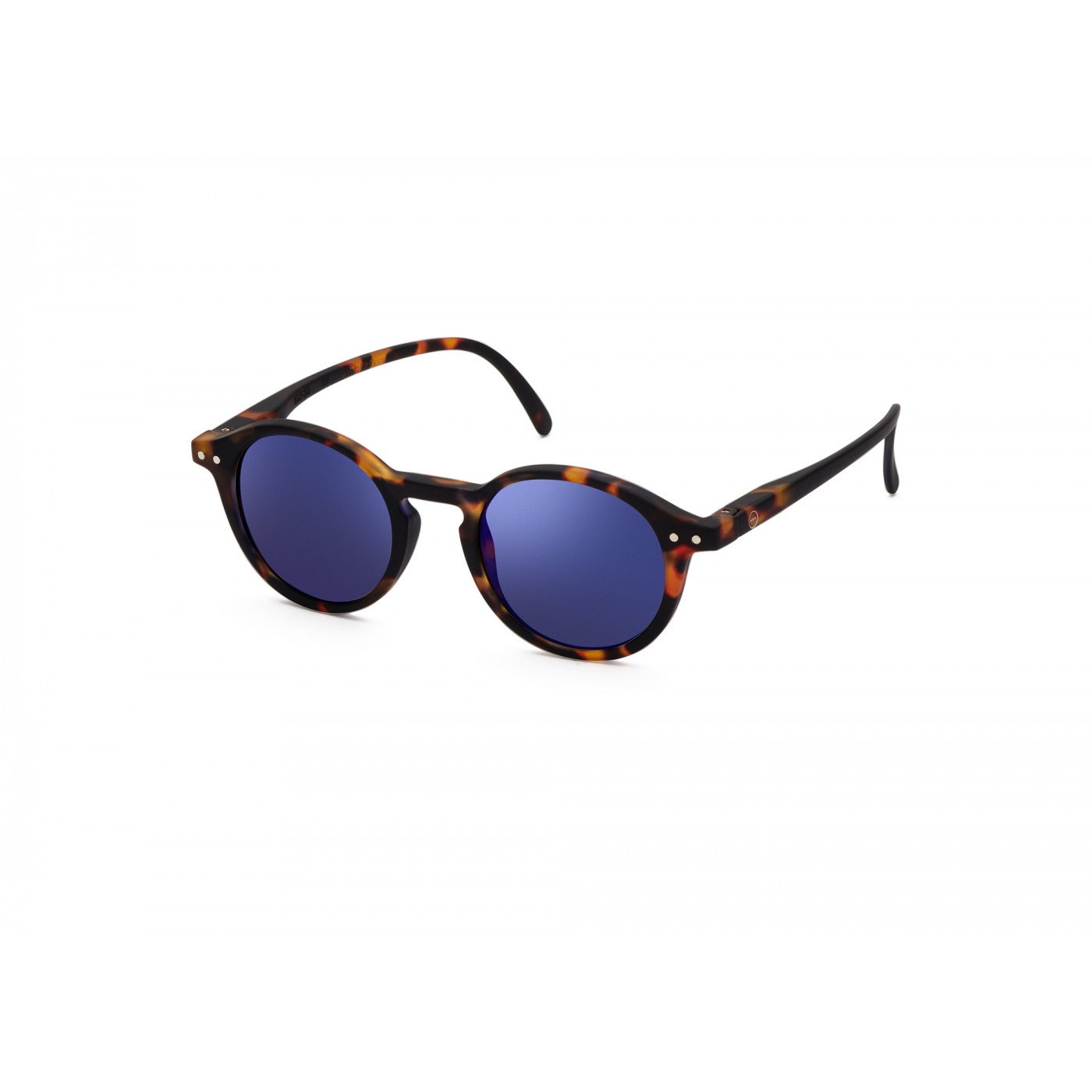 IZIPIZI Junior LetmeSee #D Tortoise Soft Blue Mirror Lenses +0,00 [Mirrored lenses] Sunglass