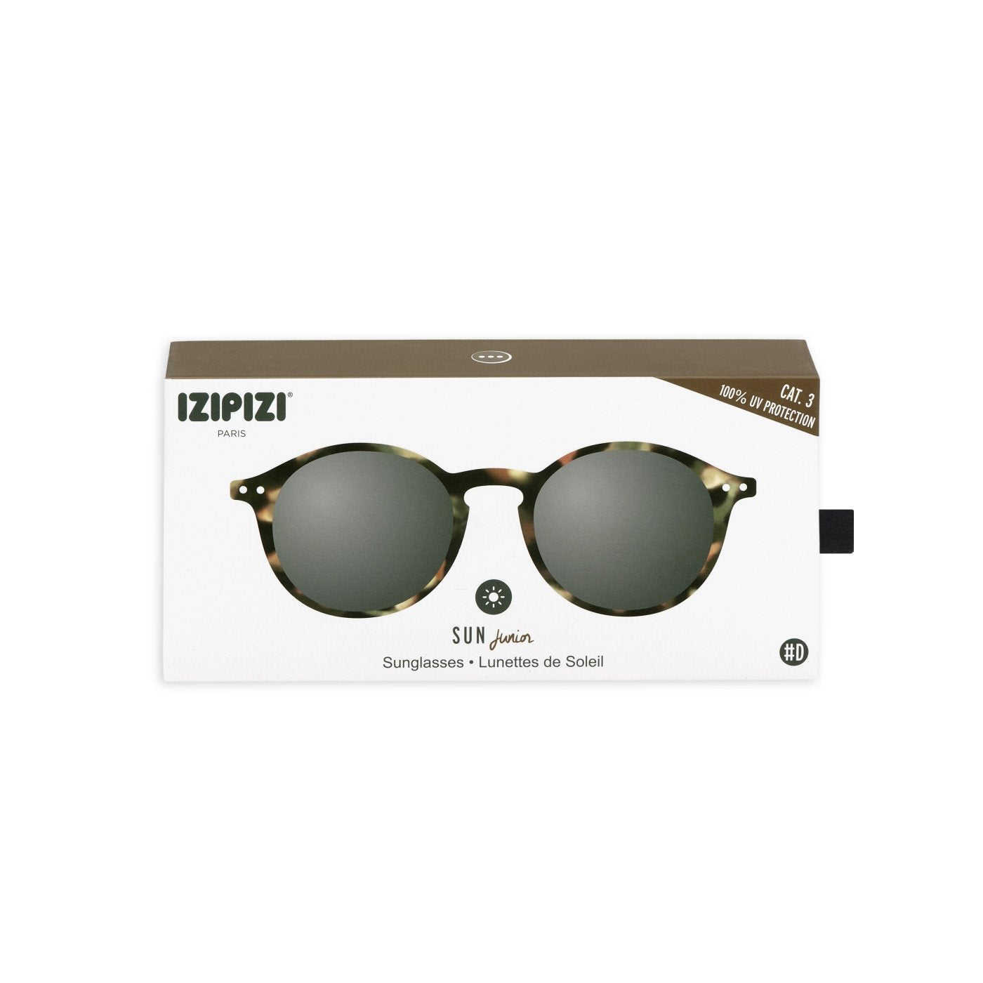 IZIPIZI Junior LetmeSee #D Tortoise Soft Grey Lenses +0,00 Sunglass