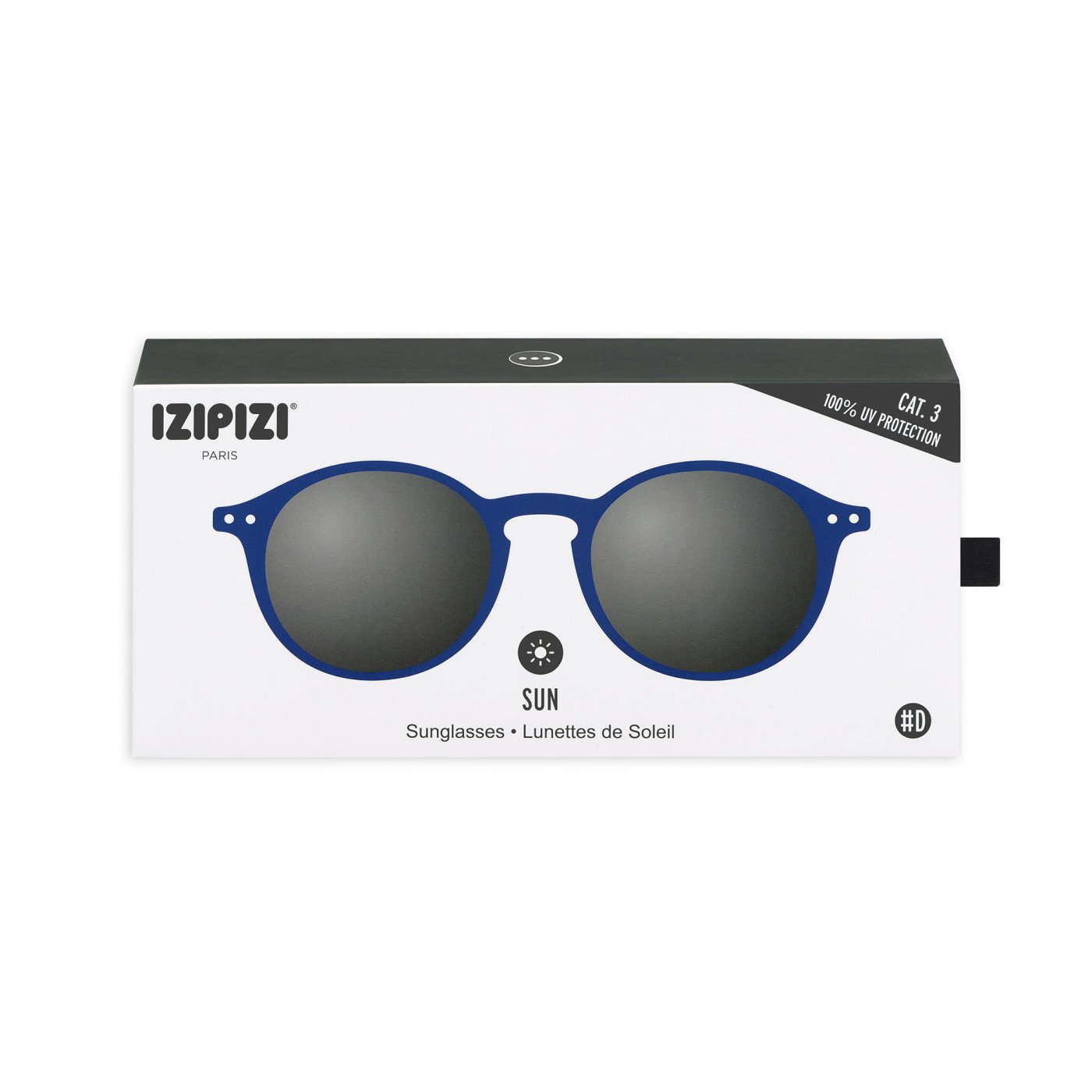 IZIPIZI LetmeSee #D Navy Blue Soft Grey Lenses +0.00 Sunglass