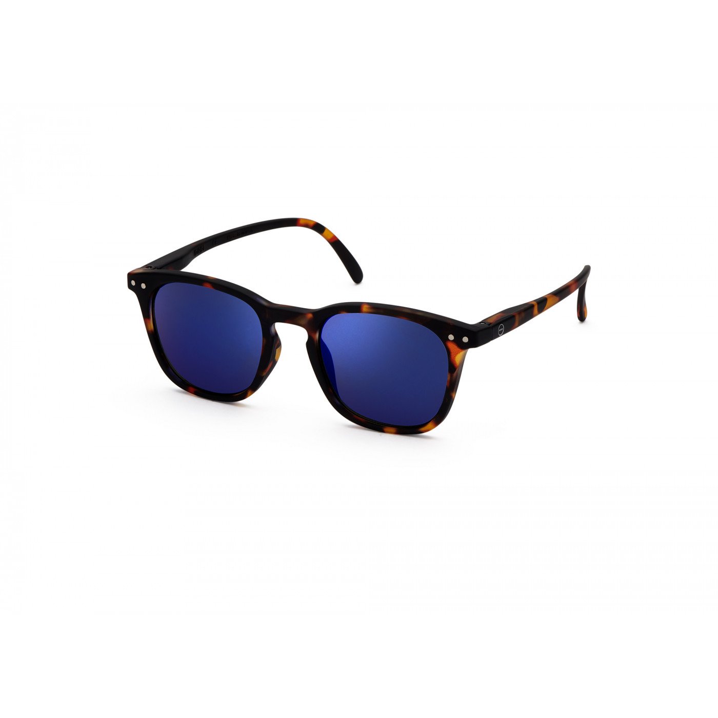 IZIPIZI Junior LetmeSee #E Tortoise Soft Blue Mirror Lenses +0,00 [Mirrored lenses] Sunglass