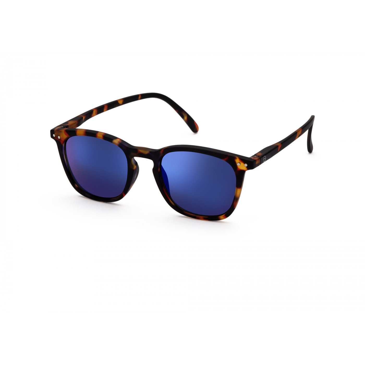 IZIPIZI LetmeSee #E Tortoise Soft Blue Mirror Lenses +0,00 [Mirrored lenses] Sunglass