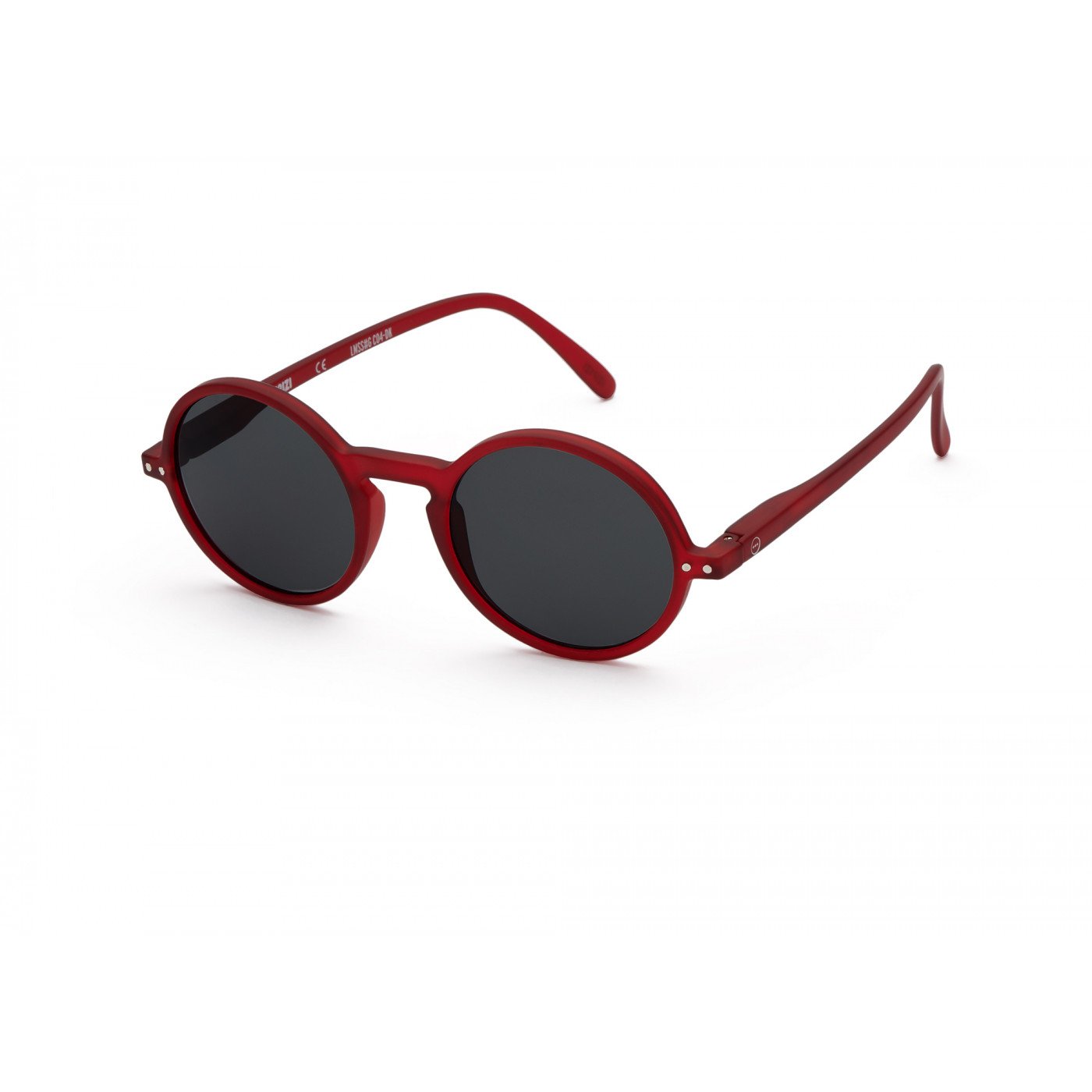 IZIPIZI LetmeSee #G Red Crystal Soft Grey Lenses +0.00 Sunglass