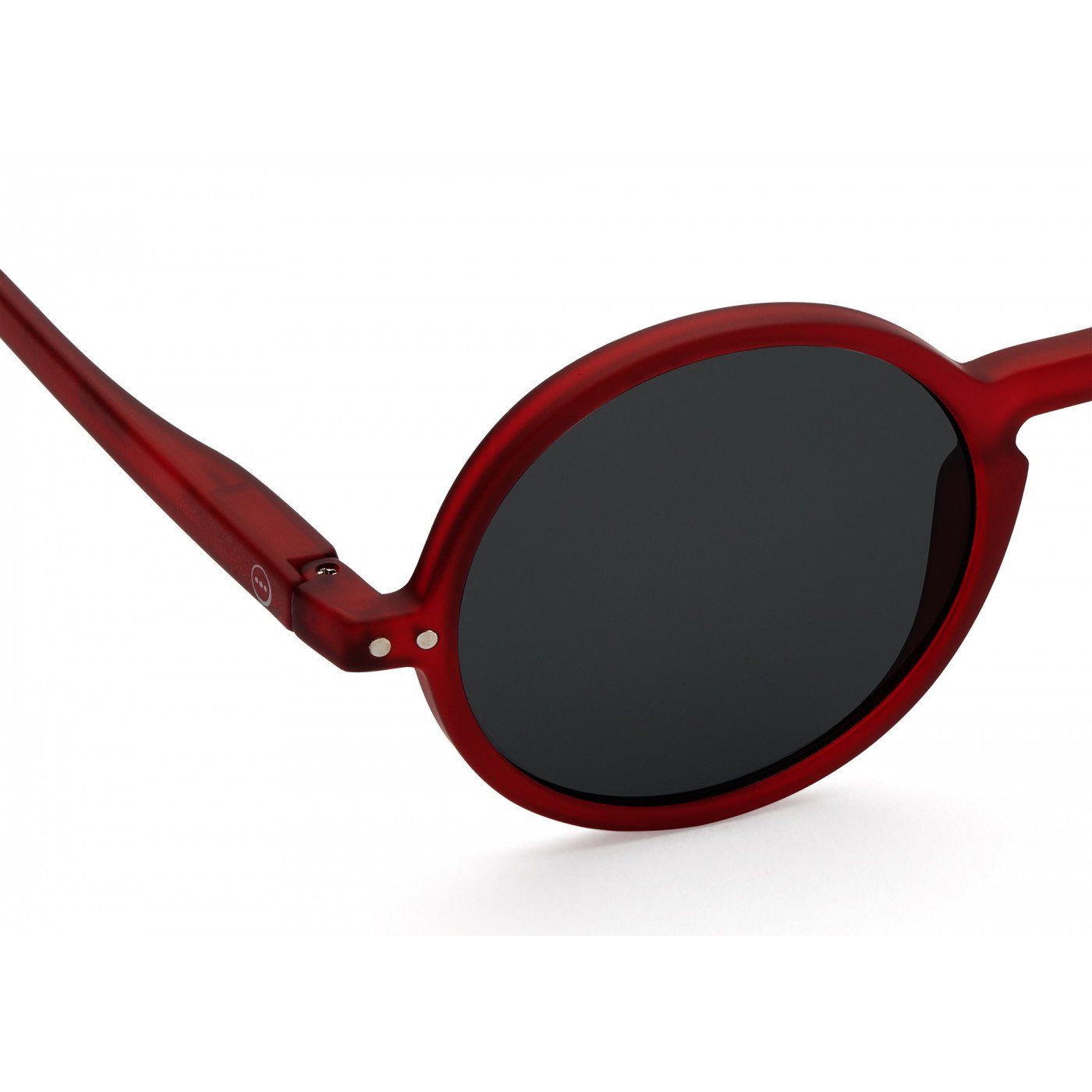 IZIPIZI LetmeSee #G Red Crystal Soft Grey Lenses +0.00 Sunglass