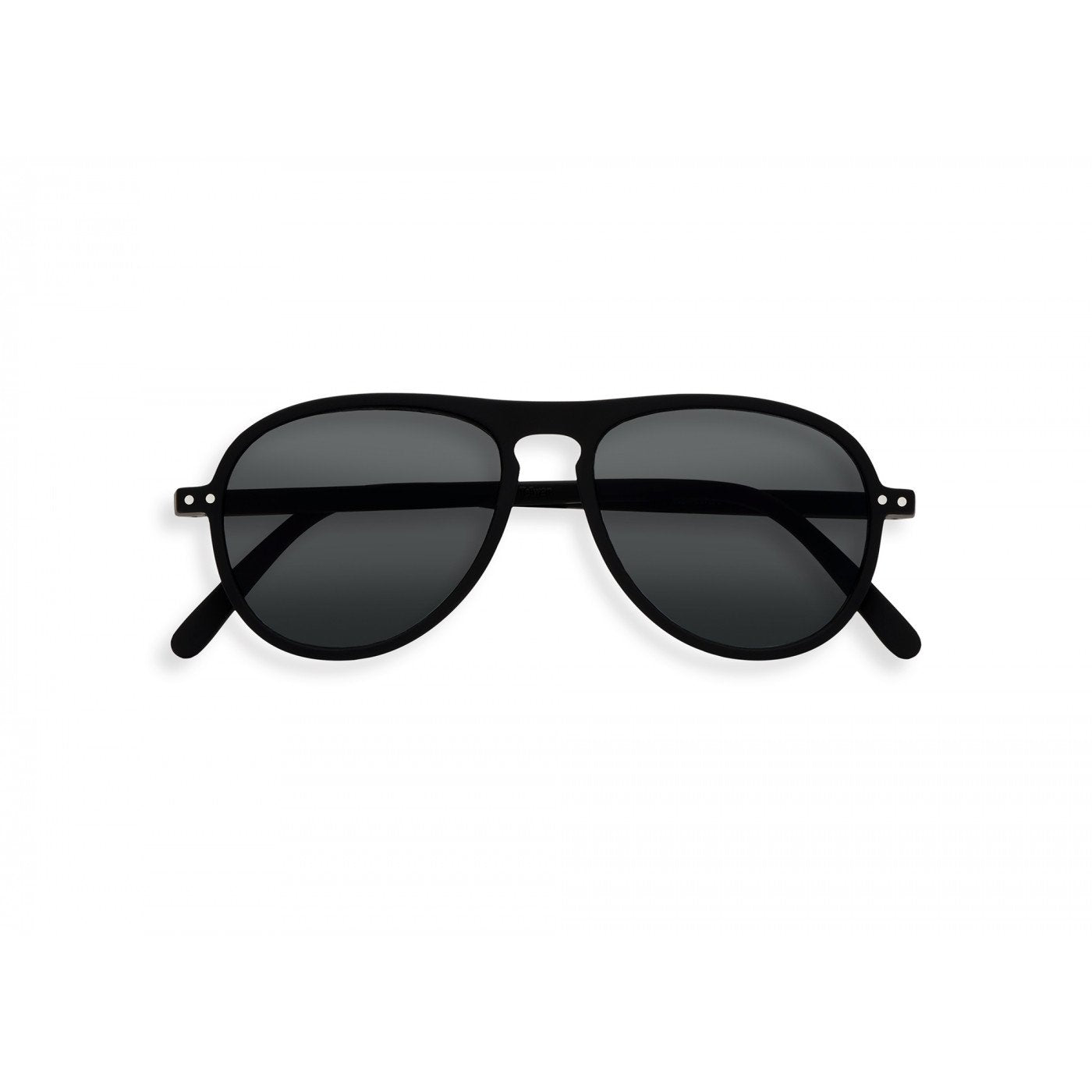 IZIPIZI #I Black Aviator +0.00 Sunglass