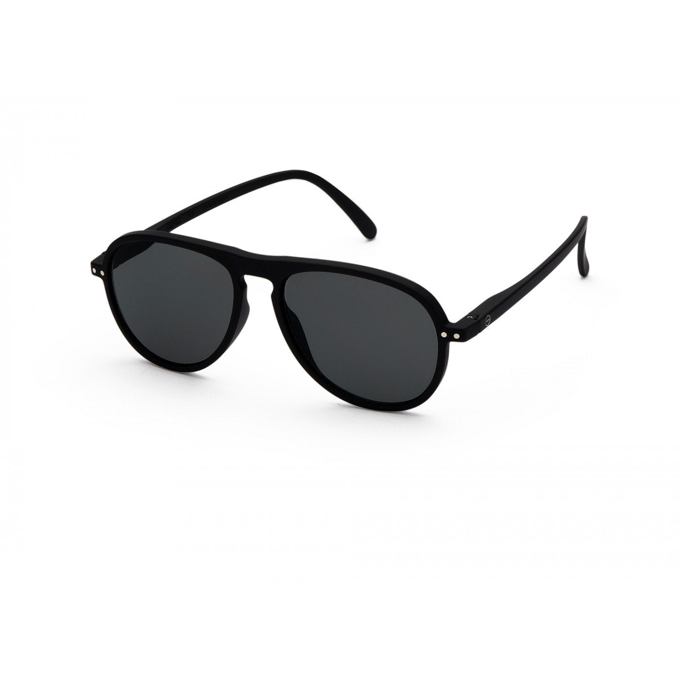 IZIPIZI #I Black Aviator +0.00 Sunglass